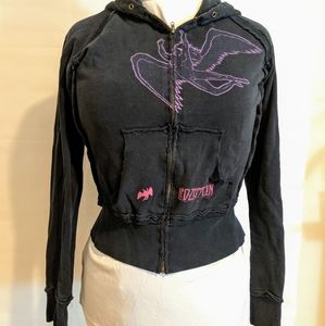 Led Zeppelin Zip Front Hoodie